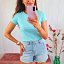 Camiseta Básica Celeste